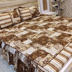 2 Sided Frill Cotton Bedsheets