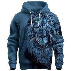 Mens Sublimation Print Pullover Hoddies