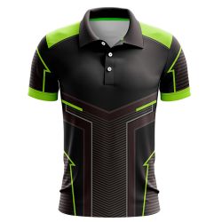 Mens Printed Formal Polo Shirt