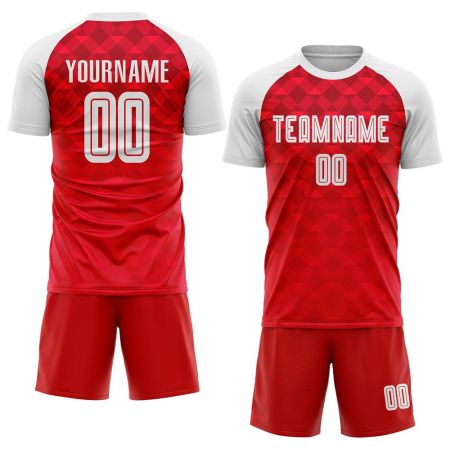 Mens Raglan Sleeves Soccer Uinform