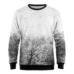 Mens Loose Fit O-Neck Sweat Shirt