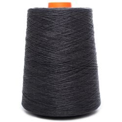 100% Linen Thread Spools Black Color